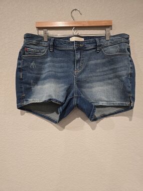 Slink Curvy Women’s Blue Denim Jean Shorts